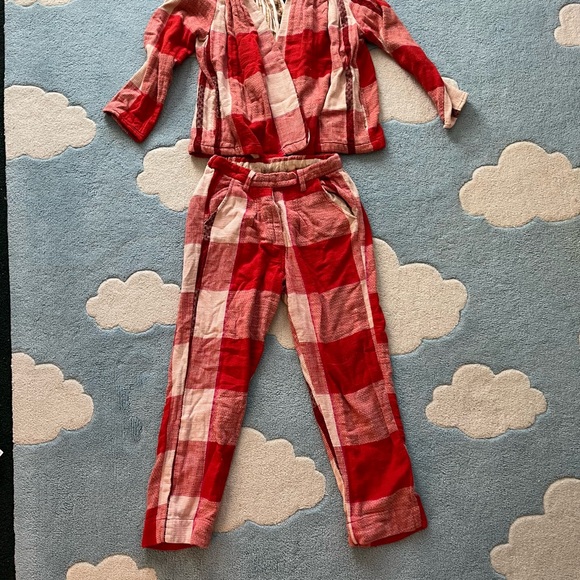 Ace&jig rouge trousers- xs - don’t and back pockets- button fly- elastic waist - Picture 3 of 5